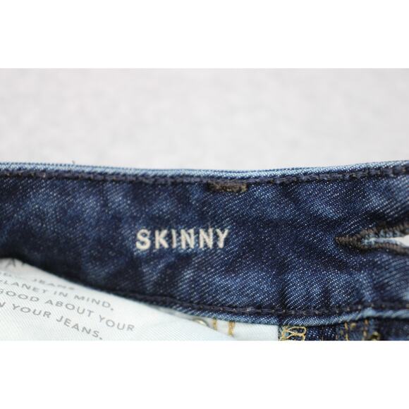 American Eagle Jeans Mens 31 x 32 Blue Denim Airflex 360 Skinny - Picture 5 of 10